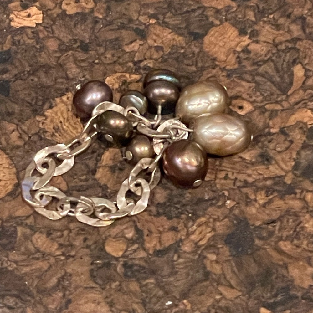 Pearl ring. Size 6.5 - Picture 4 of 4